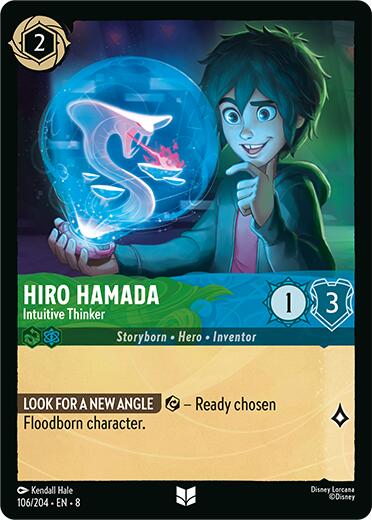 Hiro Hamada - Intuitive Thinker (106/204) [Reign of Jafar] | Rock City Comics