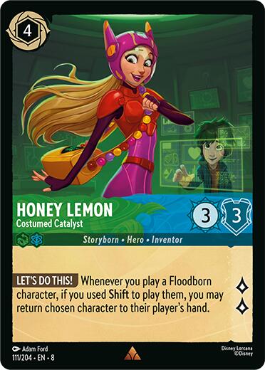 Honey Lemon - Costumed Catalyst (111/204) [Reign of Jafar] | Rock City Comics