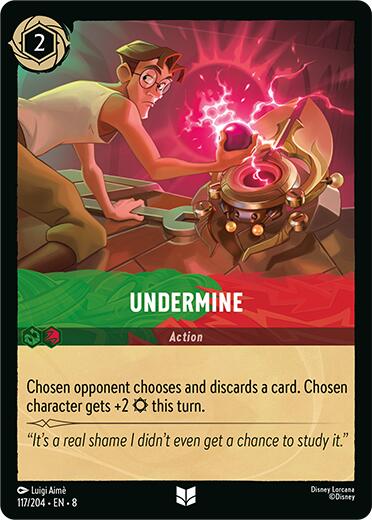 Undermine (117/204) [Reign of Jafar] | Rock City Comics