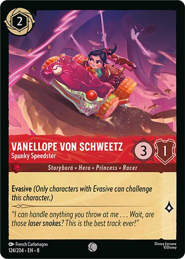 Vanellope Von Schweetz - Spunky Speedster (124/204) [Reign of Jafar] | Rock City Comics