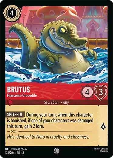 Brutus - Fearsome Crocodile (125/204) [Reign of Jafar] | Rock City Comics