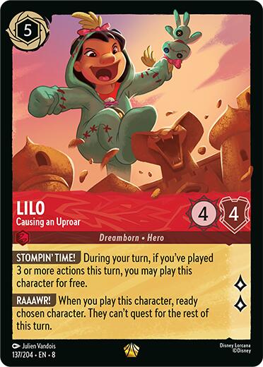 Lilo - Causing an Uproar (137/204) [Reign of Jafar] | Rock City Comics