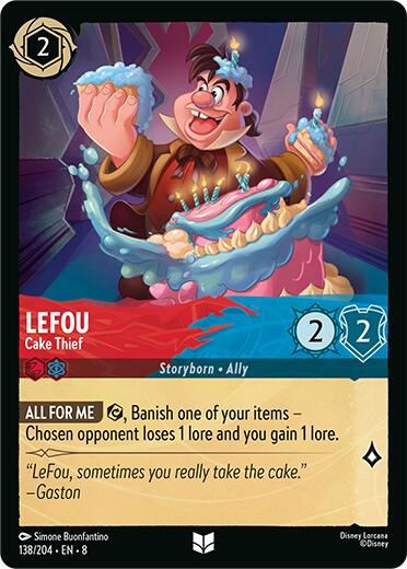 LeFou - Cake Thief (138/204) [Reign of Jafar] | Rock City Comics