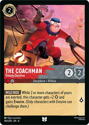 The Coachman - Greedy Deceiver (140/204) [Reign of Jafar] | Rock City Comics