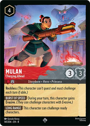 Mulan - Charging Ahead (141/204) [Reign of Jafar] | Rock City Comics