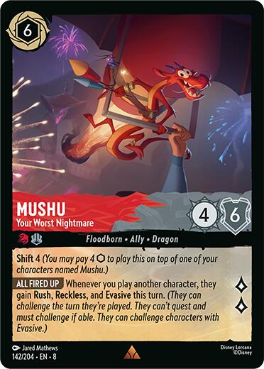 Mushu - Your Worst Nightmare (142/204) [Reign of Jafar] | Rock City Comics