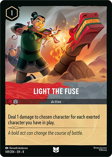 Light the Fuse (149/204) [Reign of Jafar] | Rock City Comics