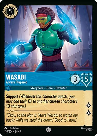 Wasabi - Always Prepared (158/204) [Reign of Jafar] | Rock City Comics