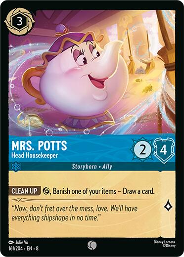 Mrs.Potts - Head Housekeeper (161/204) [Reign of Jafar] | Rock City Comics