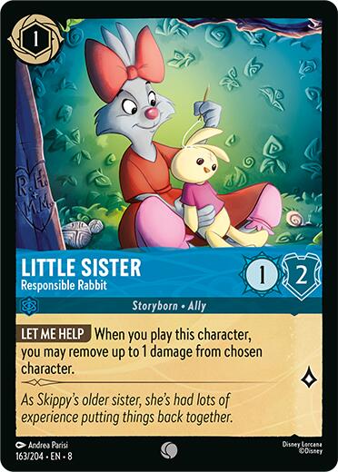 Little Sister - Responsible Rabbit (163/204) [Reign of Jafar] | Rock City Comics