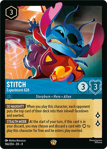 Stitch - Experiment 626 (166/204) [Reign of Jafar] | Rock City Comics