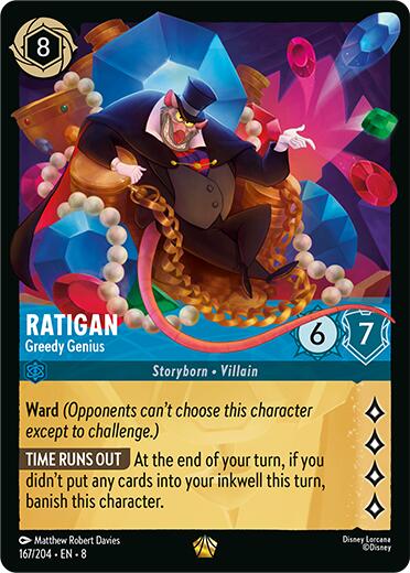 Ratigan - Greedy Genius (167/204) [Reign of Jafar] | Rock City Comics