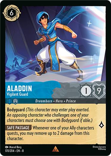 Aladdin - Vigilant Guard (170/204) [Reign of Jafar] | Rock City Comics