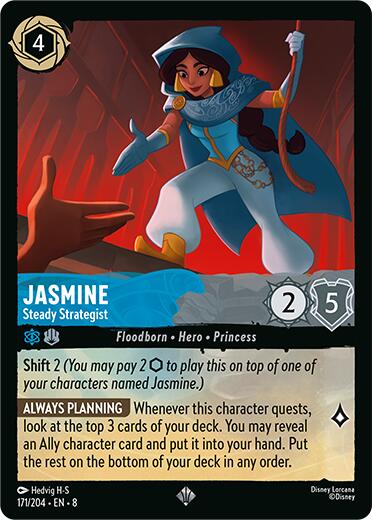 Jasmine - Steady Strategist (171/204) [Reign of Jafar] | Rock City Comics