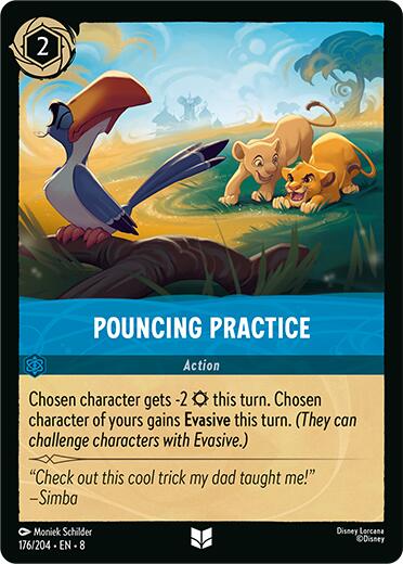 Pouncing Practice (176/204) [Reign of Jafar] | Rock City Comics