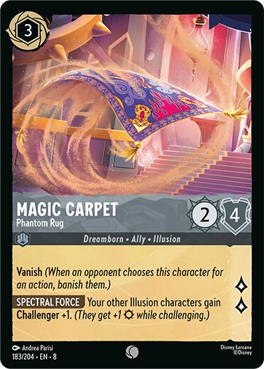 Magic Carpet - Phantom Rug (183/204) [Reign of Jafar] | Rock City Comics