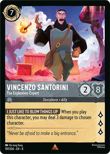Vincenzo Santorini - The Explosives Expert (197/204) [Reign of Jafar] | Rock City Comics