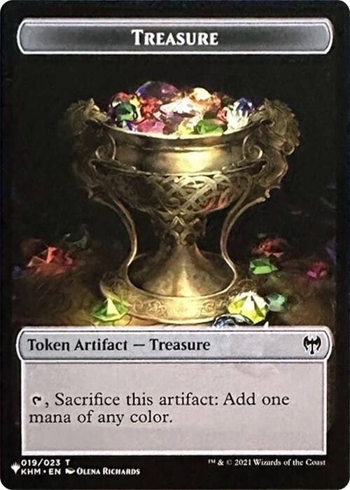 Treasure // Egg Double-Sided Token [Secret Lair Drop Series] | Rock City Comics