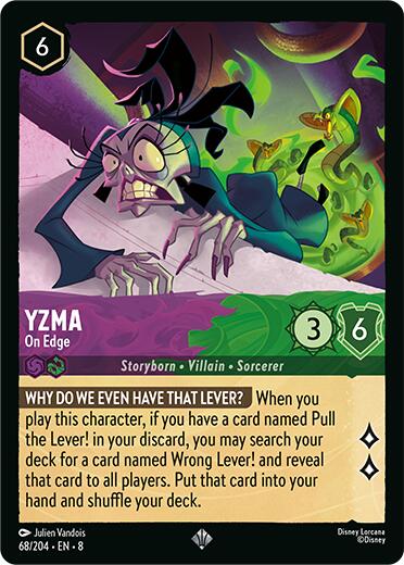 Yzma - On Edge (68/204) [Reign of Jafar] | Rock City Comics