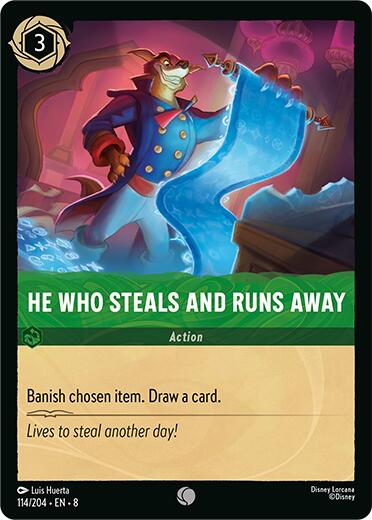 He Who Steals And Runs Away (114/204) [Reign of Jafar] | Rock City Comics