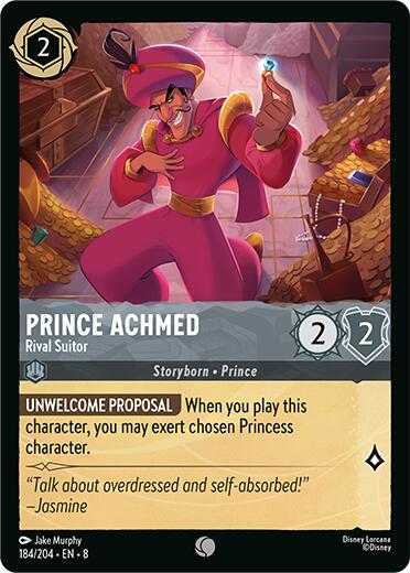 Prince Achmed - Rival Suitor (184/204) [Reign of Jafar] | Rock City Comics