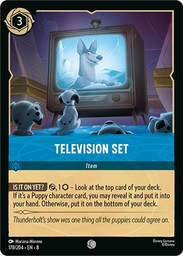 Television Set (178/204) [Reign of Jafar] | Rock City Comics