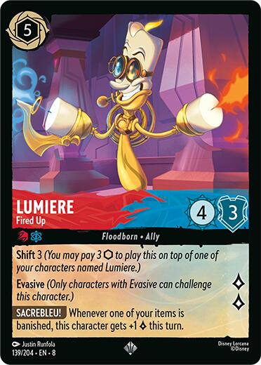 Lumiere - Fired Up (139/204) [Reign of Jafar] | Rock City Comics