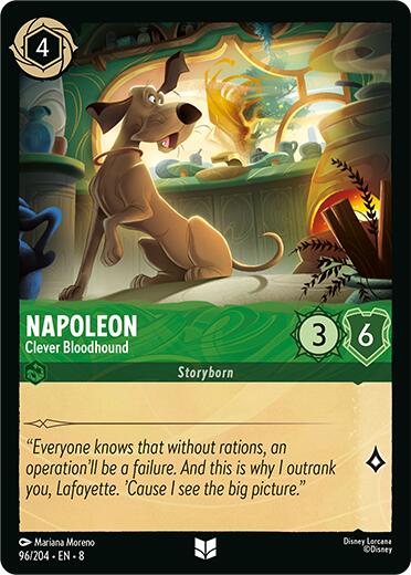 Napoleon - Clever Bloodhound (96/204) [Reign of Jafar] | Rock City Comics