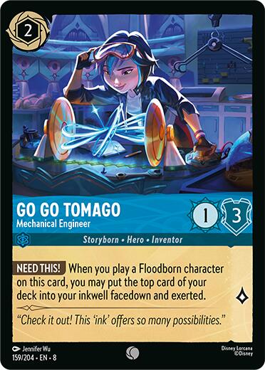 Go Go Tomago - Mechanical Engineer (159/204) [Reign of Jafar] | Rock City Comics