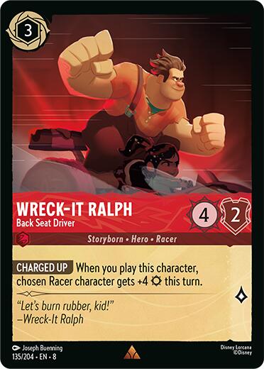 Wreck-It Ralph - Back Seat Driver (135/204) [Reign of Jafar] | Rock City Comics