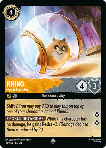 Rhino - Power Hamster (30/204) [Reign of Jafar] | Rock City Comics