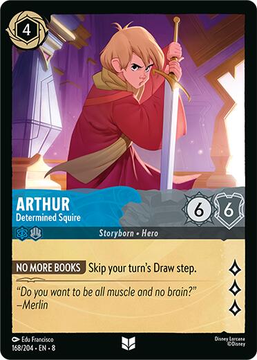 Arthur - Determined Squire (168/204) [Reign of Jafar] | Rock City Comics