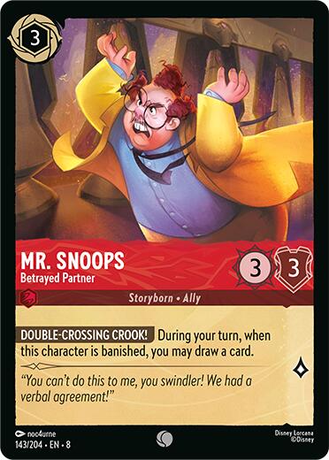 Mr. Snoops - Betrayed Partner (143/204) [Reign of Jafar] | Rock City Comics