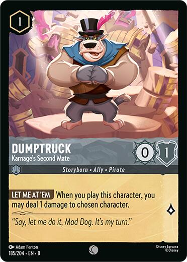 Dumptruck - Karage's Second Mate (185/204) [Reign of Jafar] | Rock City Comics