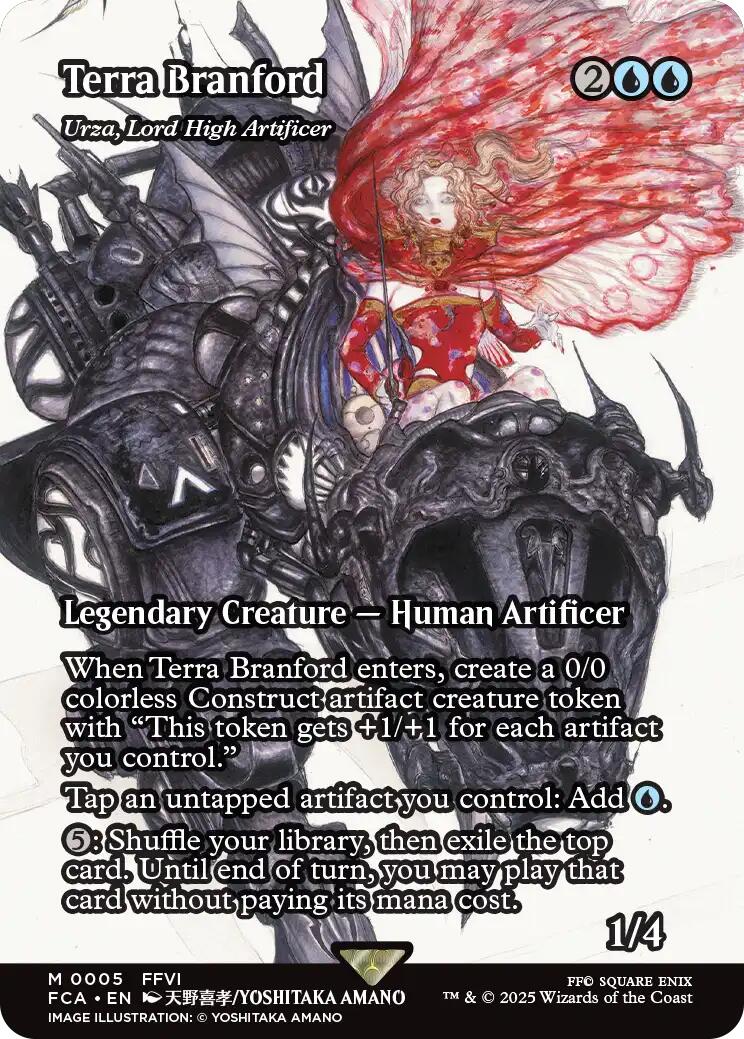 Terra Branford - Urza, Lord High Artificer (Showcase) [FINAL FANTASY : Through the Ages] | Rock City Comics