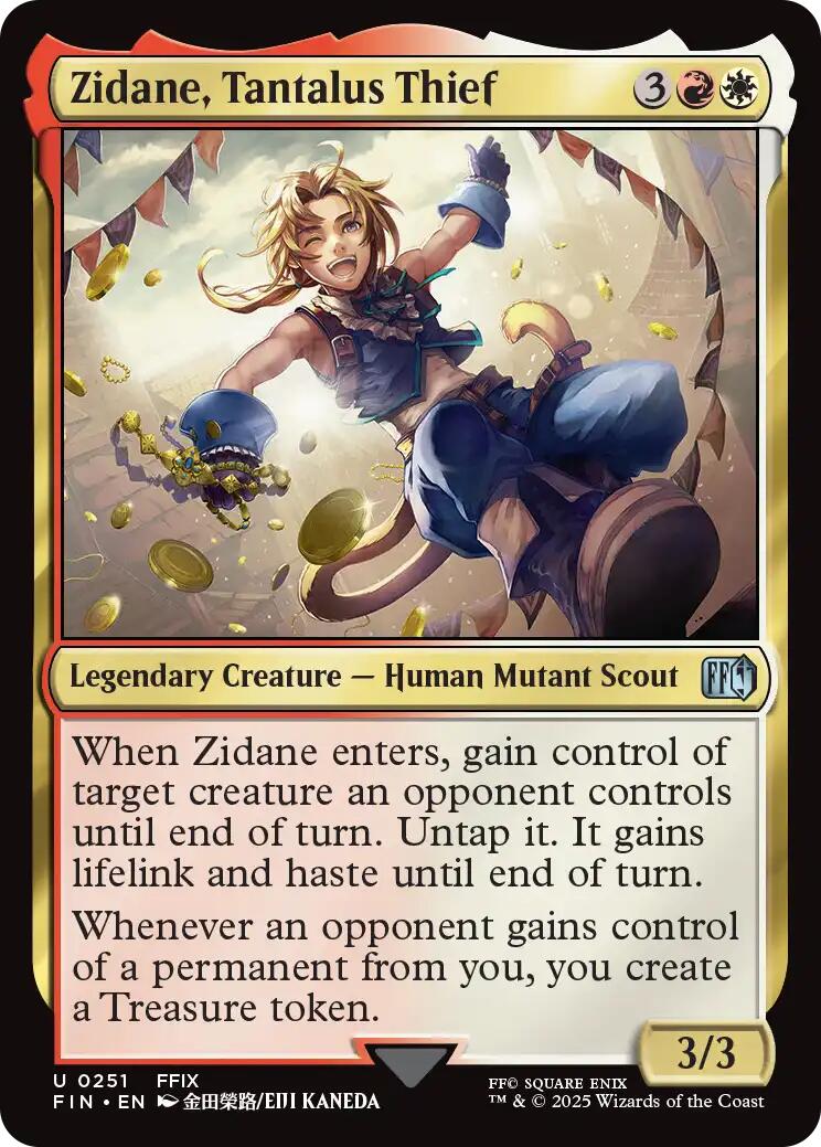 Zidane, Tantalus Thief [FINAL FANTASY] | Rock City Comics