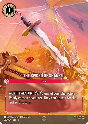 The Sword of Shan Yu (Enchanted) (219/204) [Reign of Jafar] | Rock City Comics