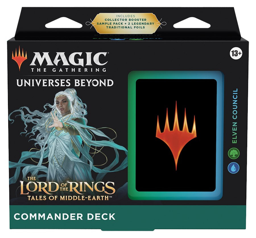 The Lord of the Rings: Tales of Middle-earth - Commander Deck (Elven Council) | Rock City Comics