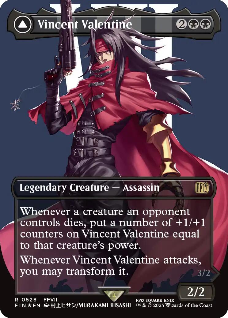 Vincent Valentine // Galian Beast (Borderless) (Surge Foil) [FINAL FANTASY] | Rock City Comics