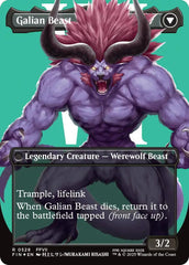 Vincent Valentine // Galian Beast (Borderless) (Surge Foil) [FINAL FANTASY] | Rock City Comics
