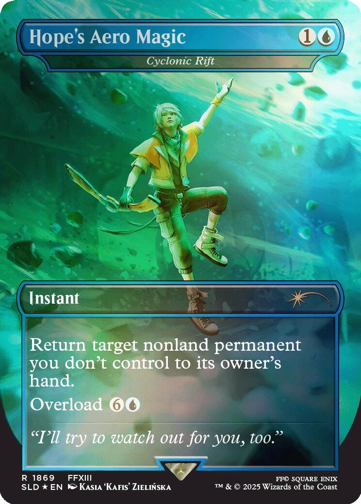 Hope's Aero Magic - Cyclonic Rift (Rainbow Foil) [Secret Lair Drop Series] | Rock City Comics