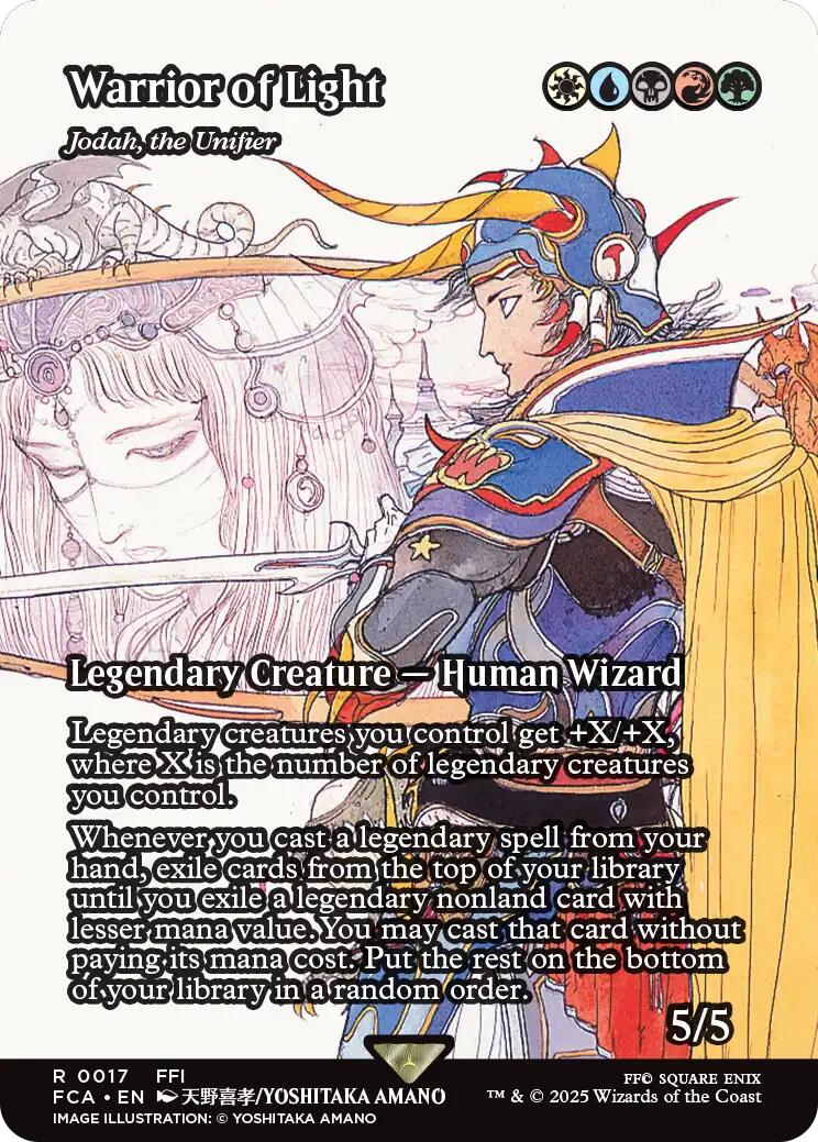Warrior of Light - Jodah, the Unifier (Showcase) [FINAL FANTASY : Through the Ages] | Rock City Comics