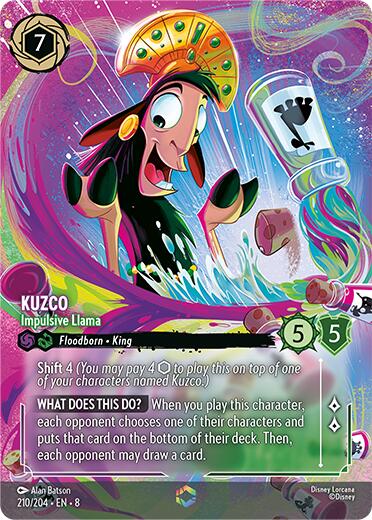 Kuzco - Impulsive Llama (Enchanted) (210/204) [Reign of Jafar] | Rock City Comics