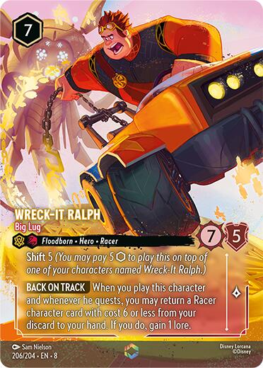 Wreck-It Ralph - Big Lug (Enchanted) (206/204) [Reign of Jafar] | Rock City Comics