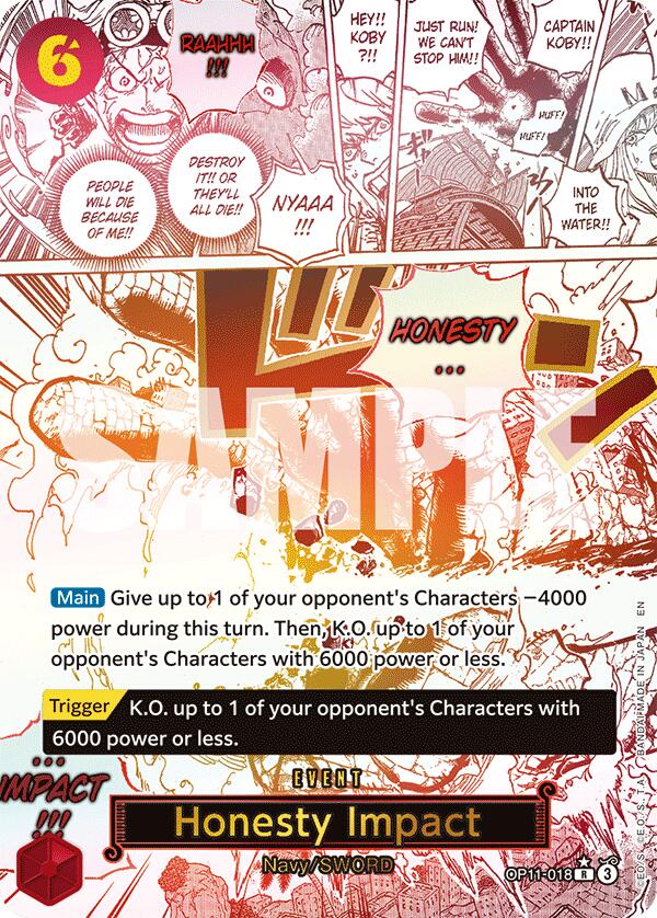 Honesty Impact (Alternate Art) [A Fist of Divine Speed] | Rock City Comics
