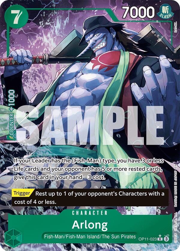 Arlong (Alternate Art) [A Fist of Divine Speed] | Rock City Comics