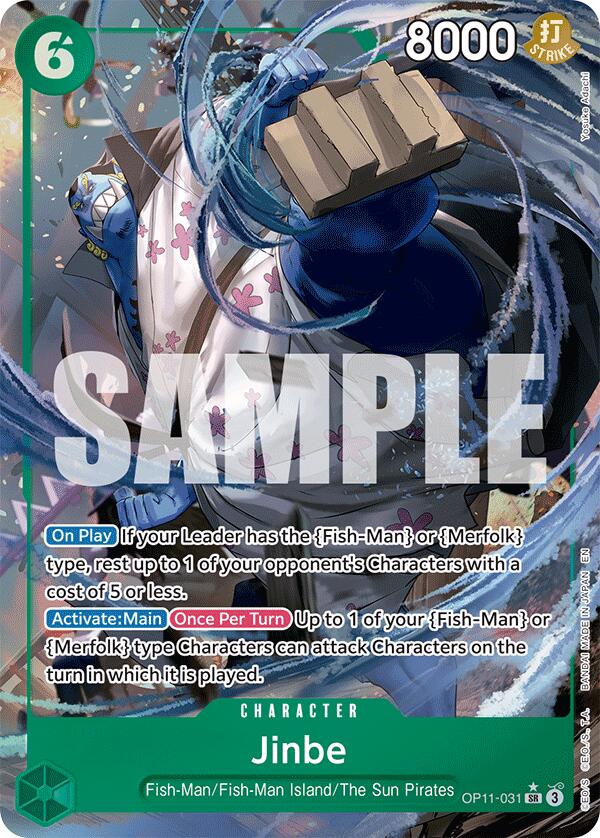 Jinbe (031) (Alternate Art) [A Fist of Divine Speed] | Rock City Comics