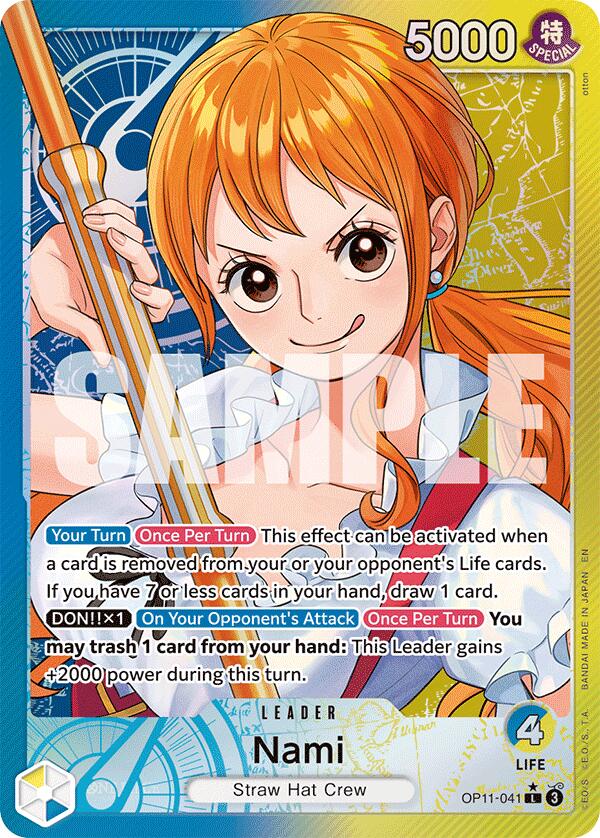 Nami (041) (Alternate Art) [A Fist of Divine Speed] | Rock City Comics