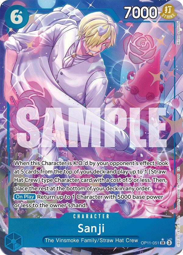 Sanji (Alternate Art) [A Fist of Divine Speed] | Rock City Comics