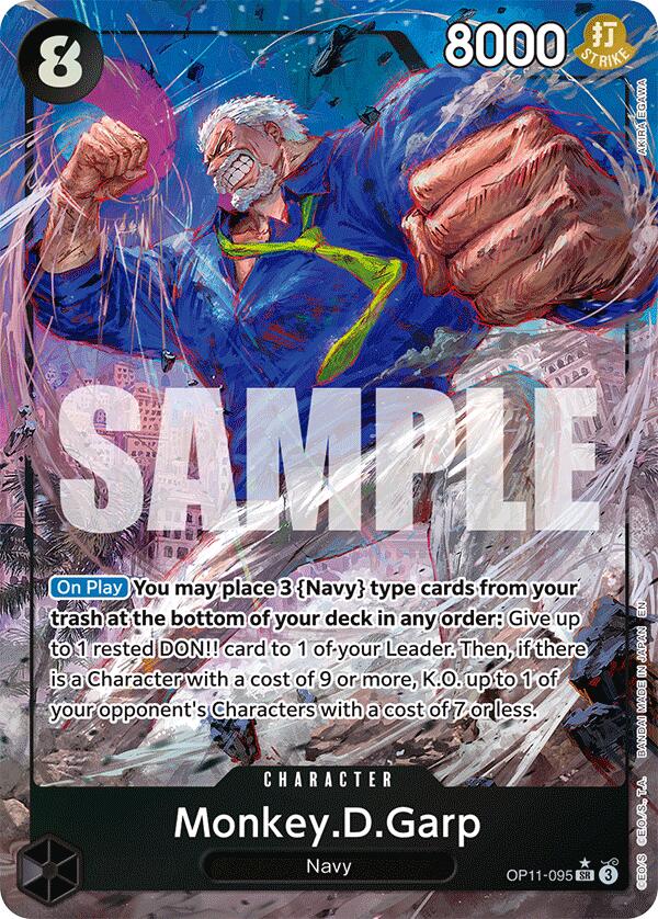 Monkey.D.Garp (Alternate Art) [A Fist of Divine Speed] | Rock City Comics